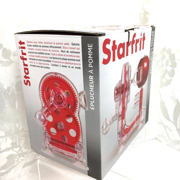 Starfrit Apple Pro-Peeler w/Easy Ejector NWT - Picture 6 of 11